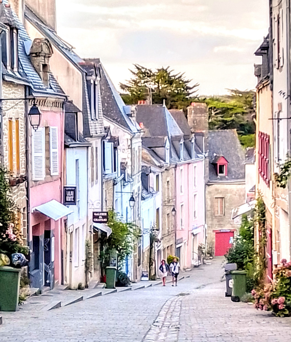 Une photo dans une rue d'Auray